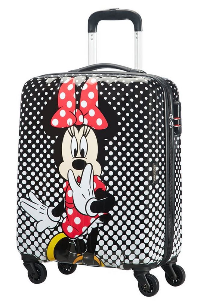 American Tourister Disney Legends Spinner 55/20 Alfatwist 2.0 Minnie Mouse Polka Dot #1