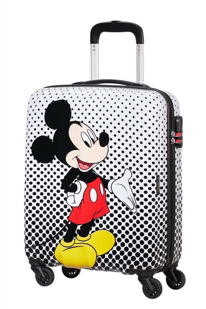 American Tourister Disney Legends Spinner 55/20 Alfatwist 2.0 Mickey Mouse Polka Dot #1