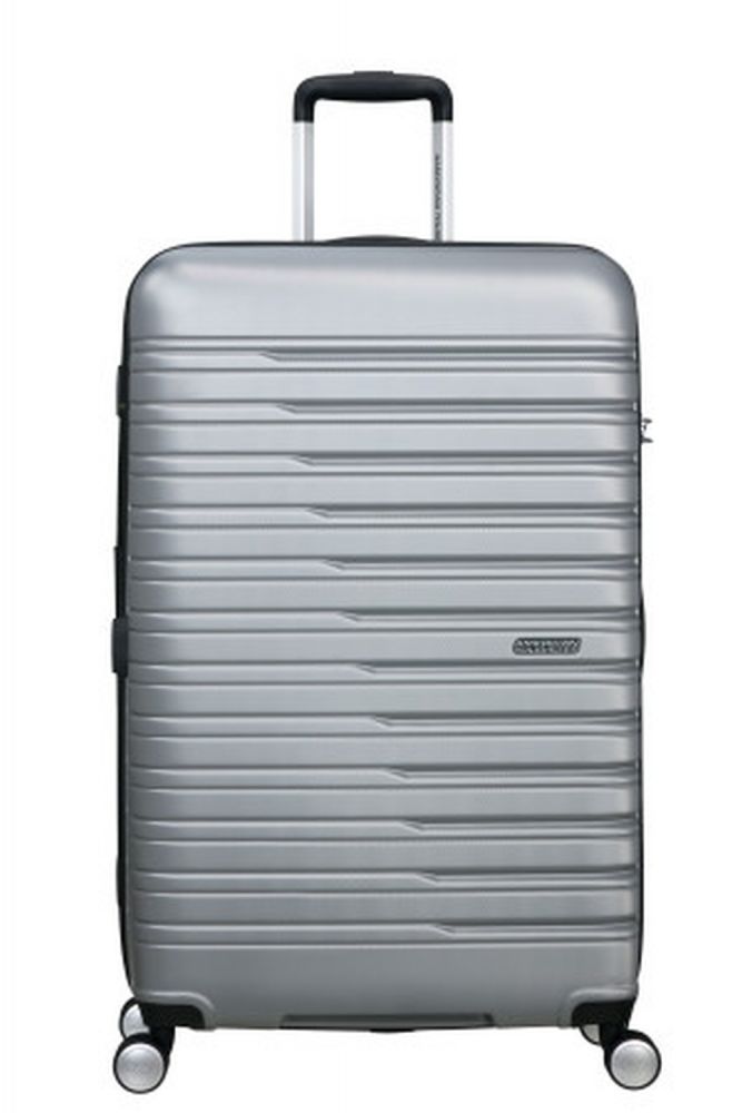 American Tourister Flashline Spinner 78/29 Exp Tsa Sky Silver #1