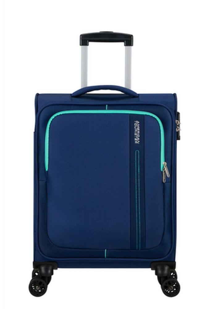 American Tourister Sea Seeker Spinner 55/20 Tsa 55 Combat Navy #1