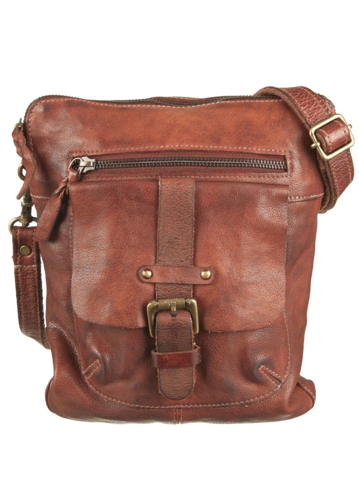 Bull Hunt Urban Messenger cognac #1