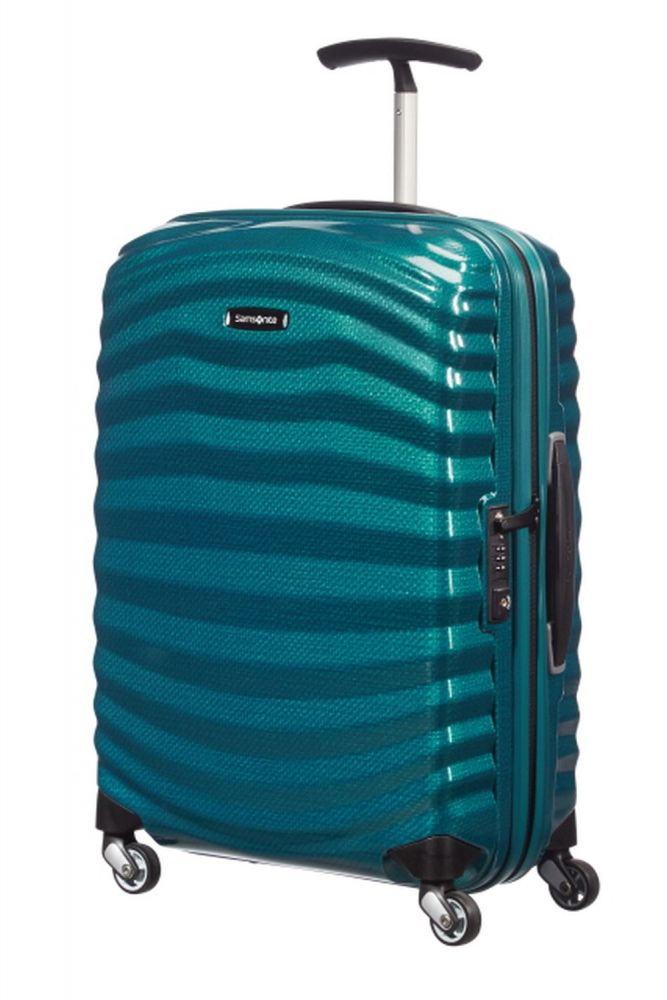 Samsonite Lite-Shock Spinner 55cm Petrol Blue #1