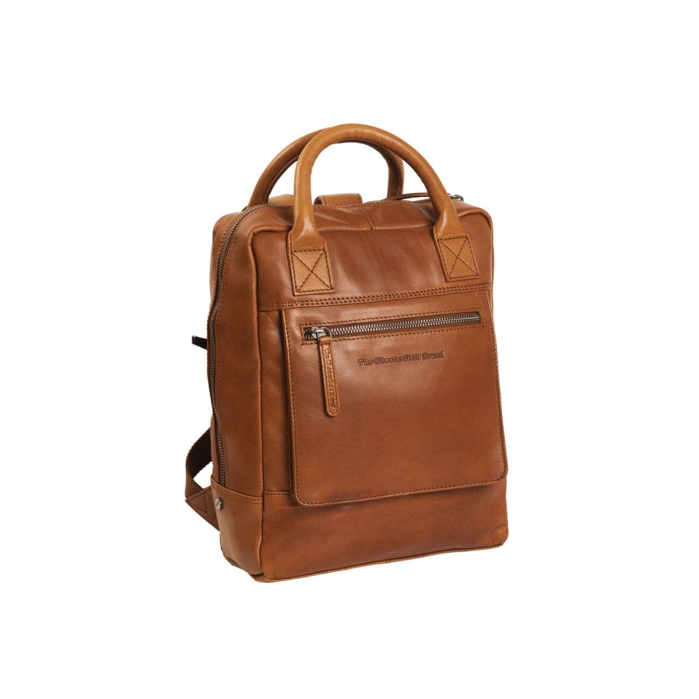 The Chesterfield Brand Davon Rucksack Laptop Backpack  32 Cognac #1