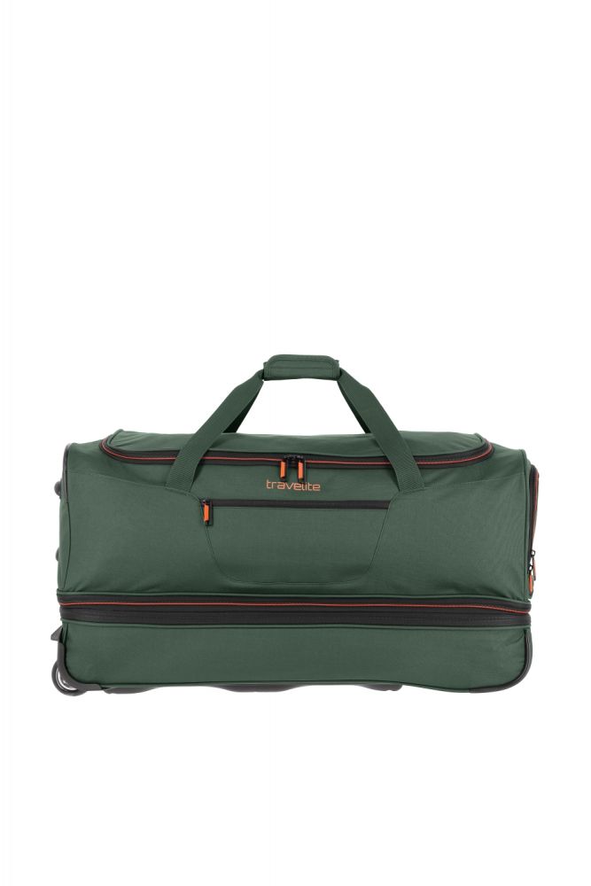 Travelite Basics Rollenreisetasche 70 38 Dunkelgrün #1