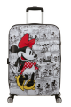 American Tourister Wavebreaker Disney Spinner 67/24 Tsa Disney Fl Minnie Comics White #1