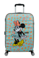 American Tourister Wavebreaker Disney Spinner 67/24 Tsa Disney Fl Minnie Pastel Dots #1