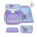 Belmil Mini-Fit ergonomisches Schulranzen-Set 4-teilig Schmetterling #1