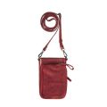 Bull Hunt Phone Wallet-Suede Chili Red #1