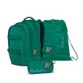 Satch Pack Schulrucksack Set Fearless Green #1