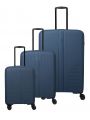 Travelite Air Stripe Trolley 4w L/M exp./S Navy #1