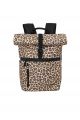 Travelite Basics Rollup Backpack Leopard #1