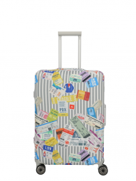 Travelite Accessoires Kofferhülle Kofferhülle M Multi.Color/Tickets