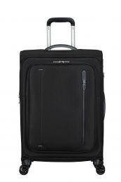 American Tourister Cloudrider Spinner M Exp Tsa Jet Black