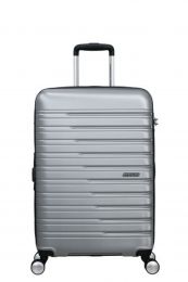 American Tourister Flashline Spinner 67/24 Exp Tsa Sky Silver