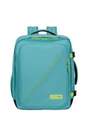 American Tourister Take2Cabin Casual Backpack M Dusty Turquoise/Lime