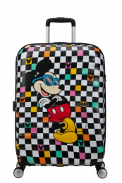American Tourister Wavebreaker Disney Spinner 67/24 Tsa Disney Fl Mickey Check
