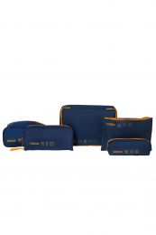 American Tourister Zubehör Packing Organizers 5Pcs Navy/Orange