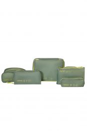 American Tourister Zubehör Packing Organizers 5Pcs Olive/Lime