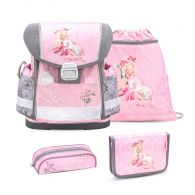 Belmil Classy ergonomisches Schulranzen-Set 4-teilig Ballerina