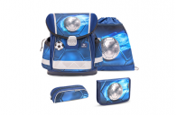 Belmil Classy ergonomisches Schulranzen-Set 4-teilig Fußball