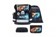 Belmil Classy ergonomisches Schulranzen-Set 4-teilig Rennauto