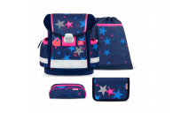 Belmil Classy Schulranzen-Set 4-teilig "Sparkling Star" mit Brustgurt Sparkling Star