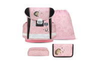 Belmil Classy Schulranzen-Set 4-teilig "Star Horses" mit Brustgurt Star Horses