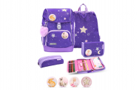 Belmil Comfy Plus Premium Schulranzen Set 5-teilig "Dahlia" Dahlia