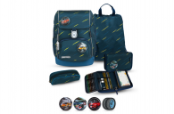 Belmil Compact Plus Premium Schulranzen Set 5-teilig "Orion Blue" Orion Blue