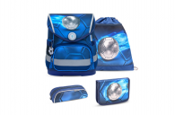 Belmil Compact ergonomisches Schulranzen-Set 4-teilig Fußball