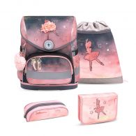 Belmil Compact Schulranzenset Ballerina Black Pink