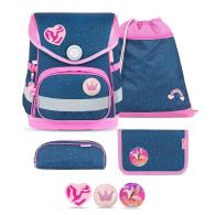 Belmil Compact Schulranzenset Starry Princess
