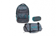 Belmil Infinity Move SET-2 Infinity Move Schulrucksack Set 3 tlg. "Chaos Lagoon" Chaos Lagoon