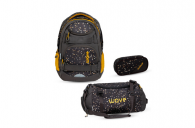 Belmil Infinity Move SET-2 Infinity Move Schulrucksack Set 3 tlg. "Dots Sand" Dots Sand