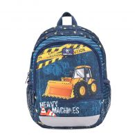 Belmil Kiddy Plus Kindergartenrucksack Heavy Machinery