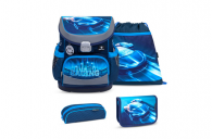 Belmil Mini-Fit ergonomisches Schulranzen-Set 4-teilig Auto