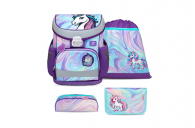 Belmil Mini-Fit Schulranzen-Set 4-teilig "Unicorn Dream" mit Brustgurt Unicorn Dream