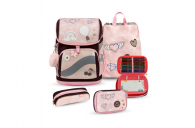 Belmil Smarty Plus Premium Schulranzen Set 4-teilig "Glam" Glam
