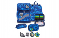 Belmil Smarty Plus Premium Schulranzen Set 5-teilig "Glacier Blue" Glacier Blue