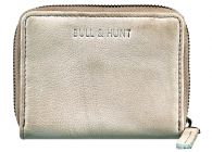 Bull Hunt Midi Zip Wallet-Stone