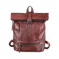 Bull Hunt Rolltop Backpack-Cognac
