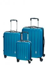 CHECK.IN London Trolley-Set London 2.0 3-tlg. Türkis