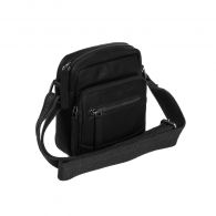 The Chesterfield Brand Bremen Schultertasche Shoulderbag uni sm  17 Black