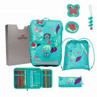 DerDieDas ErgoFlex Easy Set Schulranzenset Butterfly Garden