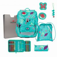 DerDieDas ErgoFlex Light Set Schulranzenset Butterfly Garden