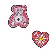 DerDieDas Wechselbuttons, 2tlg. Kletties Roses