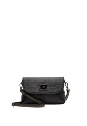 L.Credi Nadine Clutch schwarz