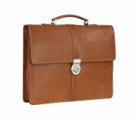 Leonard Heyden Bergamo Aktenmappe 1 Fach Hellbraun