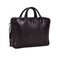 Leonard Heyden Bergamo Rv-Aktenmappe 2 Fächer Schwarz