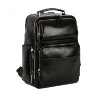 Leonard Heyden Cambridge Business-Rucksack Schwarz
